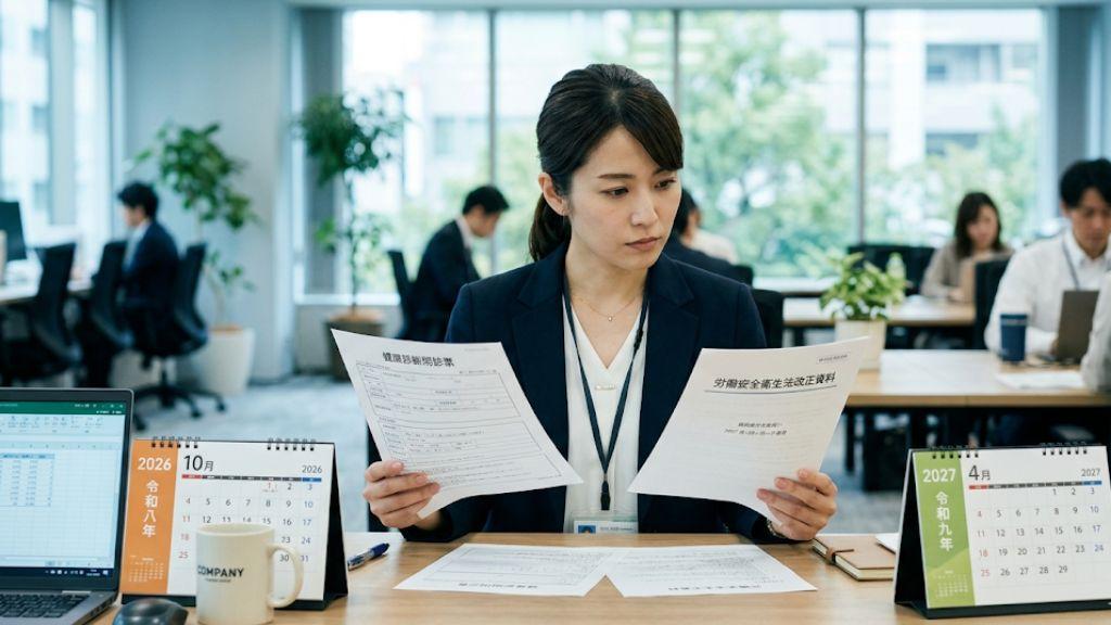 2026年健康診断の項目見直し!企業が対応すべき義務と変更点